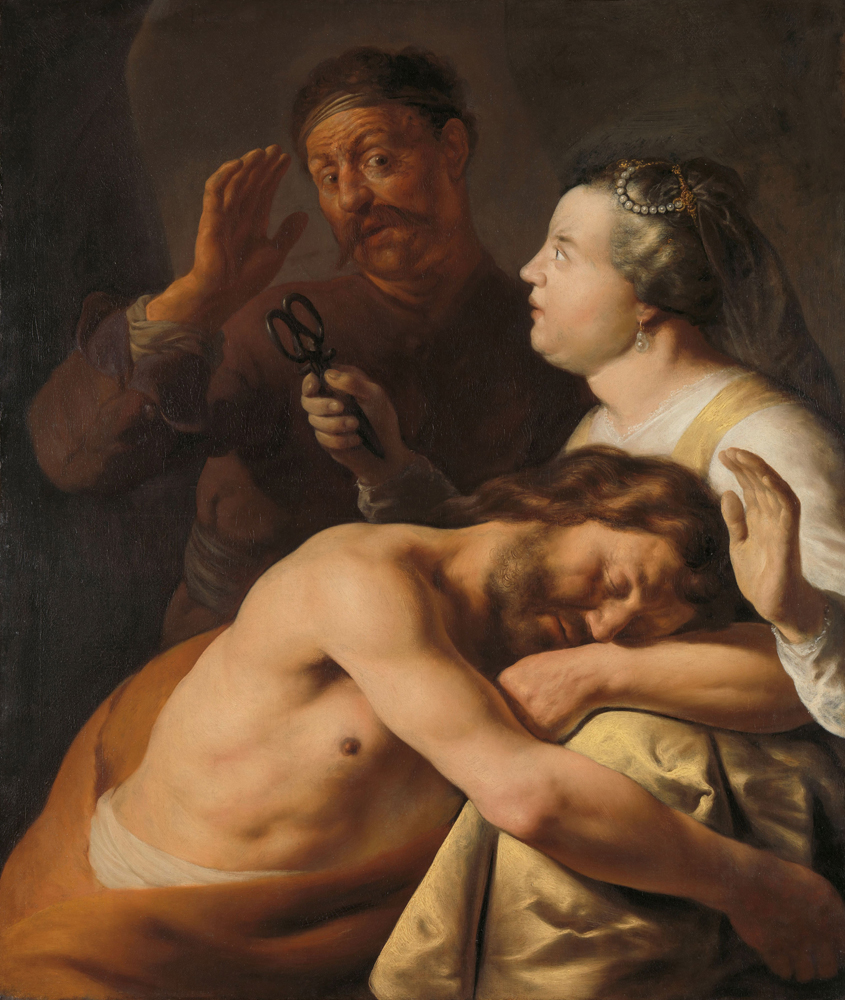 2020 Young Rembrandt Exhibition – Jan Lievens, Samson and Delilah, c. 1628–9 © Rijksmuseum, Amsterdam