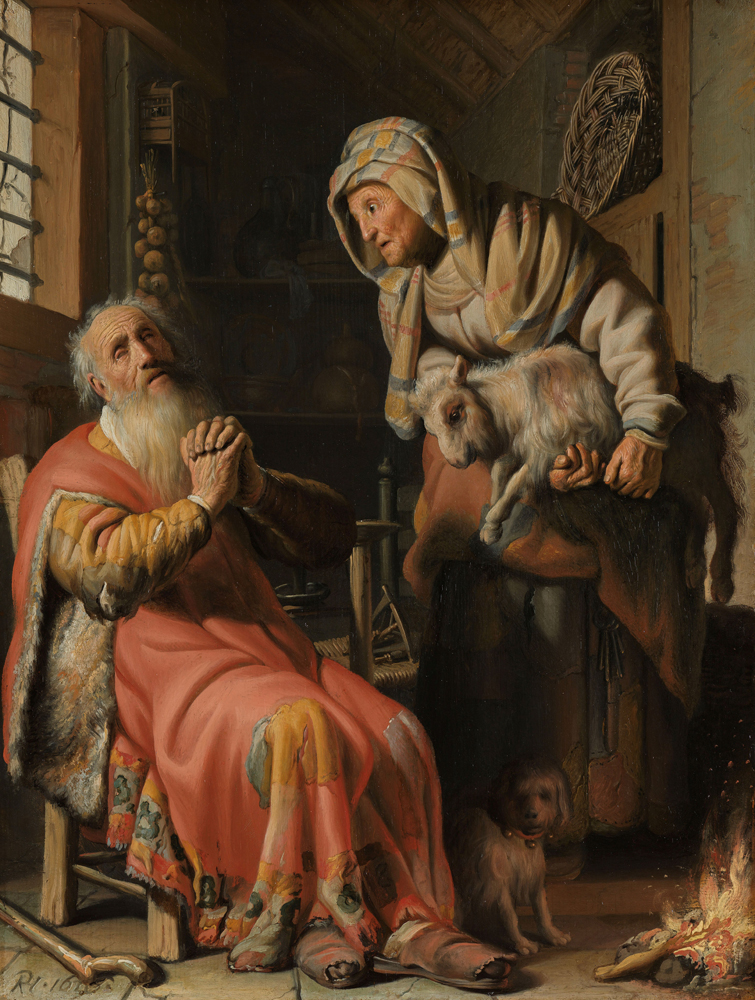 2020 Young Rembrandt Exhibition – Rembrandt, Tobit Accusing Anna of Stealing the Kid, 1626 © Rijksmuseum, Amsterdam