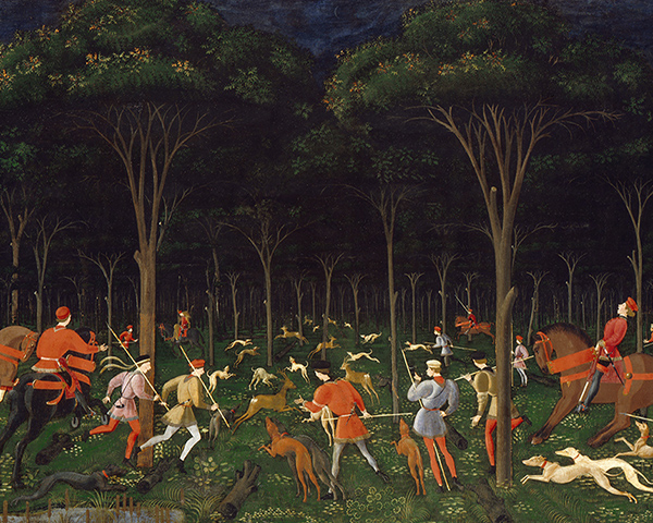 THE HUNT IN THE FOREST Ashmolean Museum