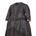 Queen Victoria's black mourning dress, c. 1898