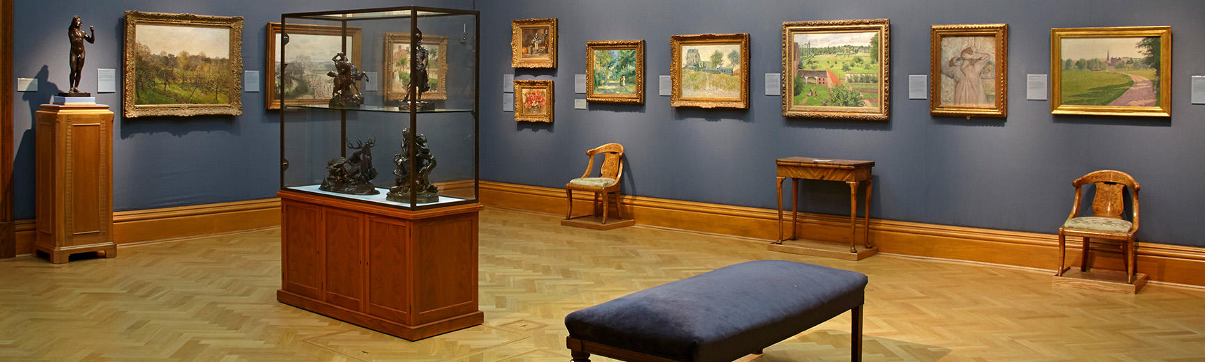 Inside the Museum's Pissarro and Impressionists Gallery 65