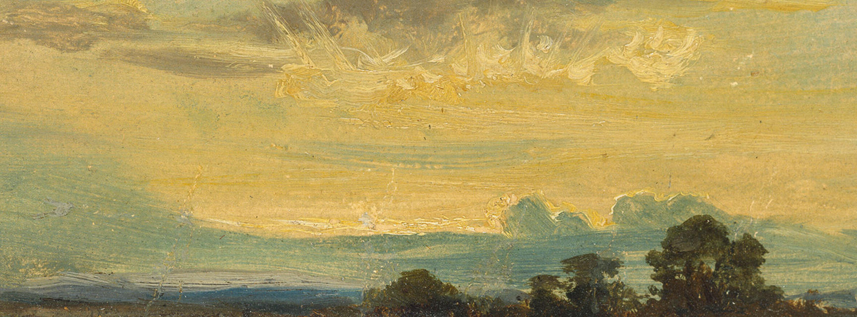 Constable's summer landscape  detail