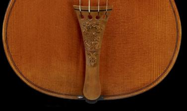 The ‘Messiah’ Violin by Antonio Stradivari (detail)