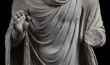 STANDING FIGURE OF THE BUDDHA (detail) from the Ashmolean collections