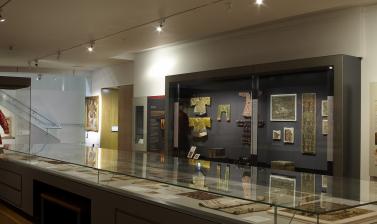 The Textiles Gallery at the Ashmolean Museum