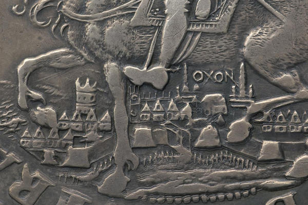 Oxford Crown from the Ashmolean collections (detail)