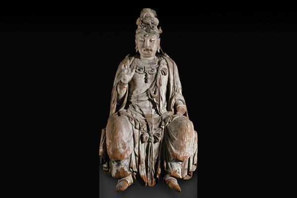Seated figure of the Bodhisattva Guanyin 
