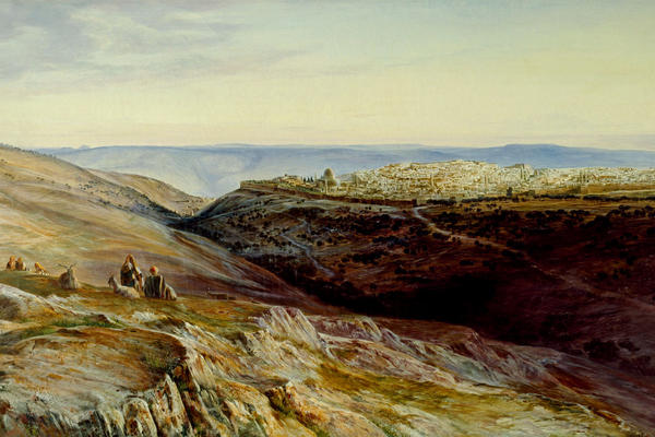 Jerusalem by Edward Lear (1812–1888)