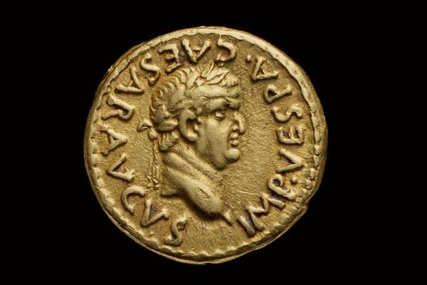 Gold coin linked to destruction of Jerusalem 