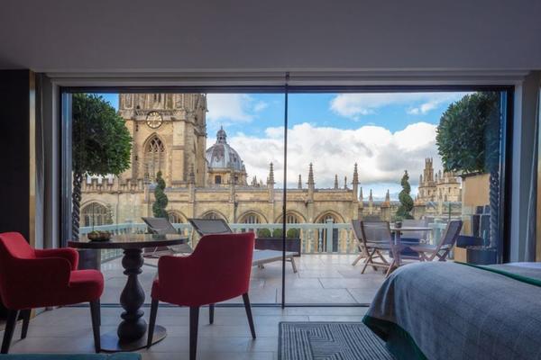 The Room With The View at the Old Bank Hotel in Oxford