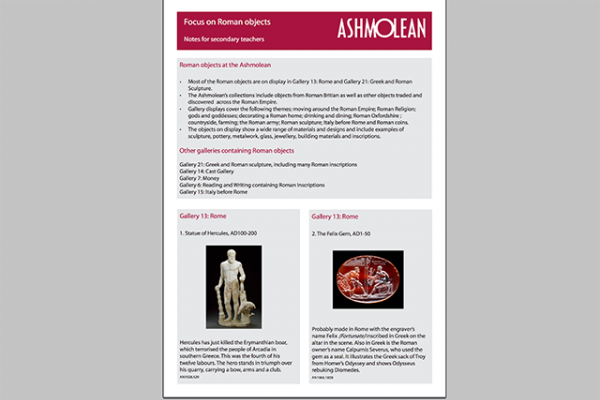 learn pdf focus on roman objects