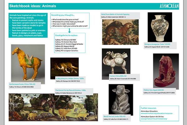 Learn PDF Sketchbook ideas Animals