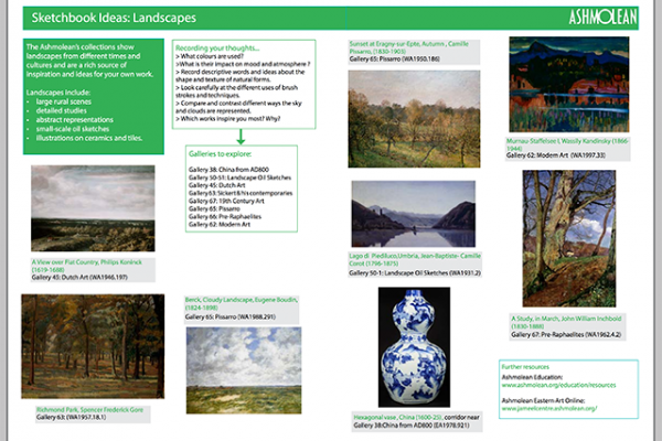 Learn PDF Sketchbook ideas Landscapes