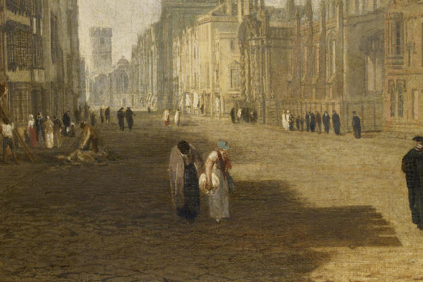 Turner's High Street (detail) by Joseph Mallord William Turner