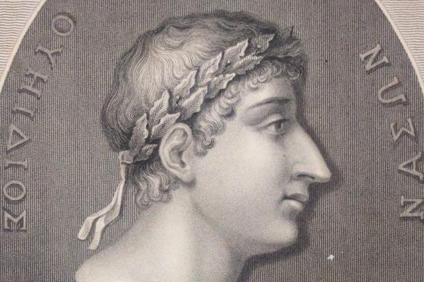 Ovid, from the Variorum Classics edition, engraved by Robert Cooper