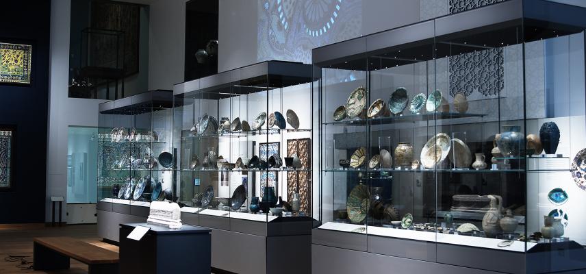The Islamic Middle East Gallery at the Ashmolean Museum
