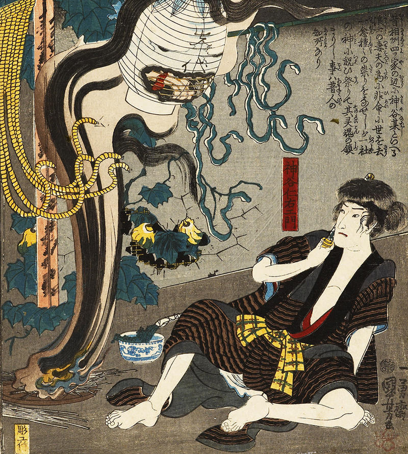 Ghost of Oiwa Japanese print Ghost of Oiwa Japanese print