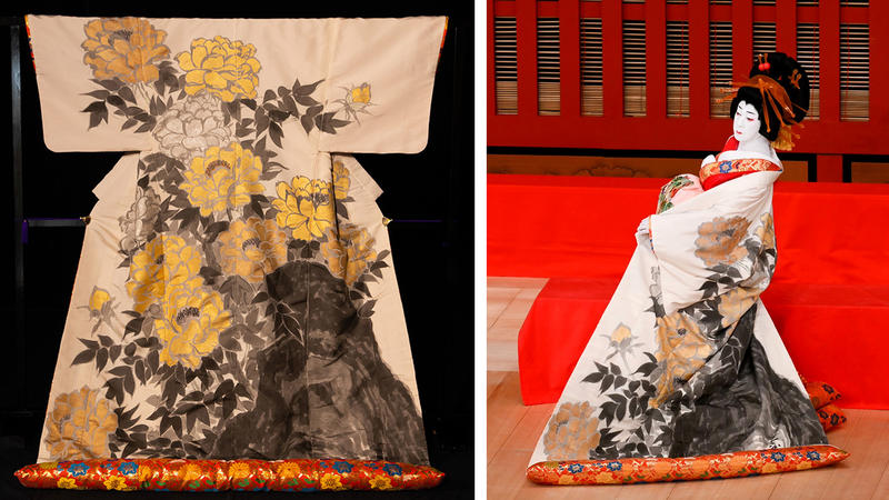 A Kabuki Costume and Kabuki Performance