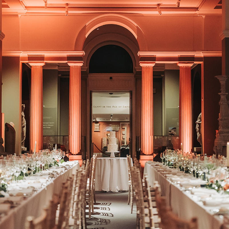 Roman and Greek Sculpture Gallery wedding