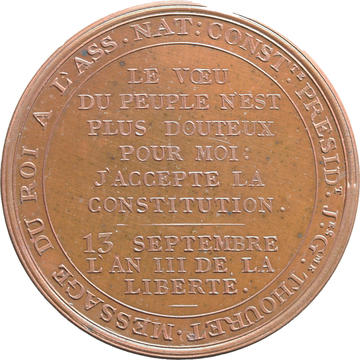 MEDALS OF THE FRENCH REVOLUTION