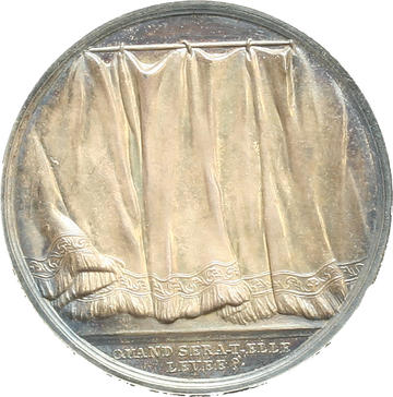 France Medal Saint-Louis Débarque en Egypte, Silver MS(65-70)