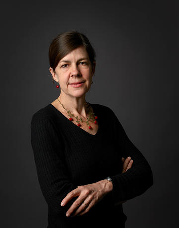 Portait photo of Dr Clare Pollard, Curator of Japanese Art at the Ashmolean Museum