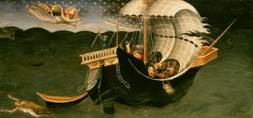 St Nicholas of Bari Rebuking the Storm by Bicci di Lorenzo (active late 1360s-1452) St Nicholas of Bari Rebuking the Storm by Bicci di Lorenzo (active late 1360s-1452)
