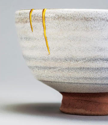 Kintsugi bowl by Kiyokawa 